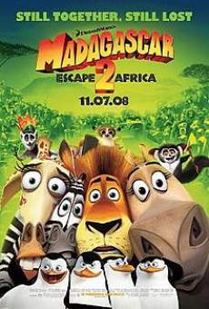 Madagascar Escape 2 Africa 2008 Dual Audio Hindi 480p 300MB Mp4Moviez